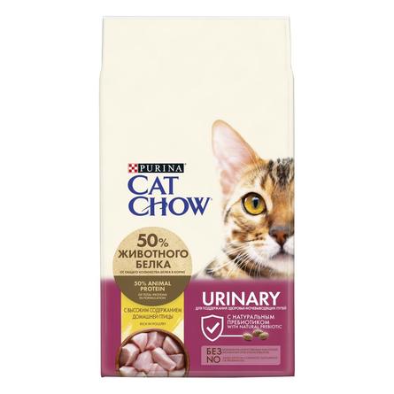 Сухой корм Cat Chow® для взрослых кошек для здоровья мочевыводящих путей, с высоким содержанием домашней птицы, Пакет – интернет-магазин Ле’Муррр