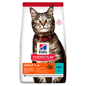 Hill's Science Plan сухой корм для взрослых кошек (с тунцом)