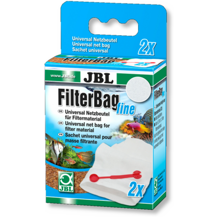 JBL FilterBag fine Универсальный сетчатый мешок с мелкой сеткой для аквариумных фильтрующих материалов, 2 шт. – интернет-магазин Ле’Муррр