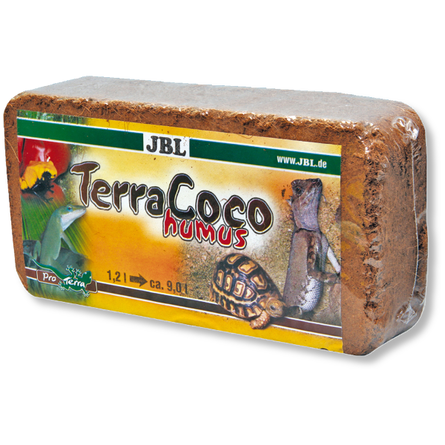 JBL TerraCoco Humus Натуральный кокосовой перегной, спрессованый в брикете – интернет-магазин Ле’Муррр