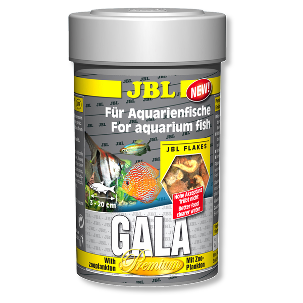 JBL Gala Основной корм премиум-класса для аквариумных рыб, хлопья