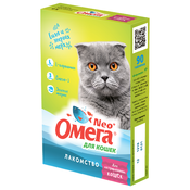 Омега Neo+ Лакомство для кастрированных кошек, 90 таблеток