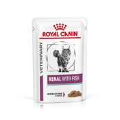 Royal Canin Renal Влажный лечебный корм для кошек при заболеваниях почек (с рыбой)
